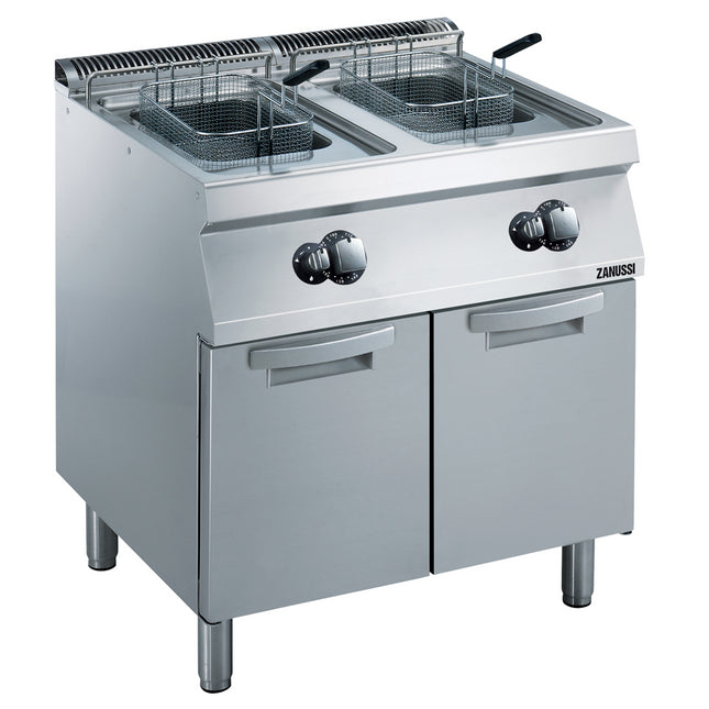 Zanussi  Evo700 Two Wells Freestanding Gas Fryer 15 Liter 372071