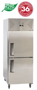 Exquisite Gsc652H One Split Solid Door Upright Storage Refrigerators image 0