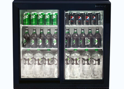 Bromic Back Bar Fridge � 190L � 2 Doors � Slinding Bb0200Gds-Nr-1 image 0