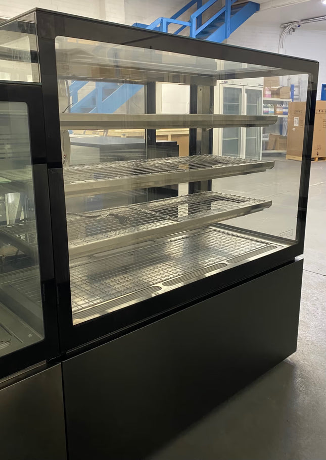 Anvil Ndhv4740 Square Glass 4 Tier Hot Display 1200Mm - 480 Litre