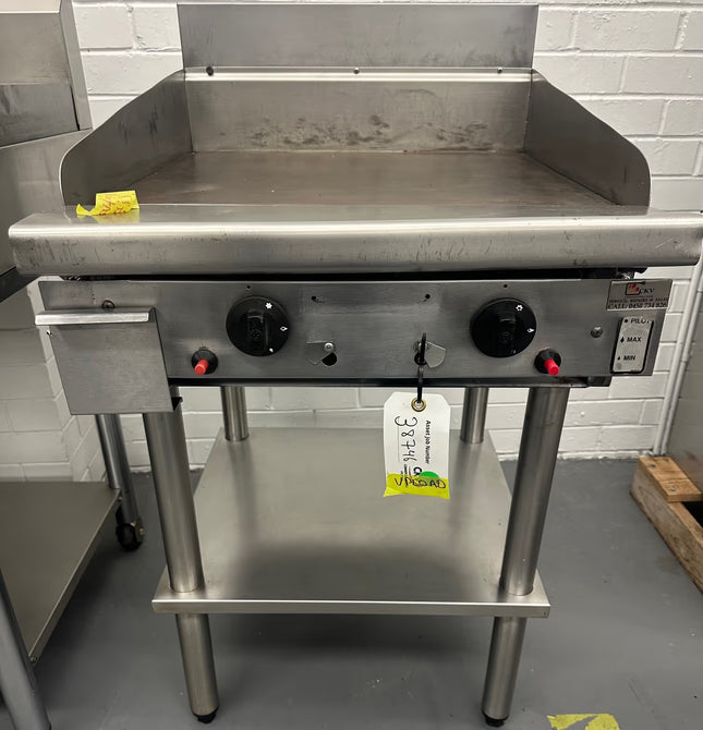 Goldstein GPGDB24 Bench Top Gas Griddle Plate (610mm Wide)