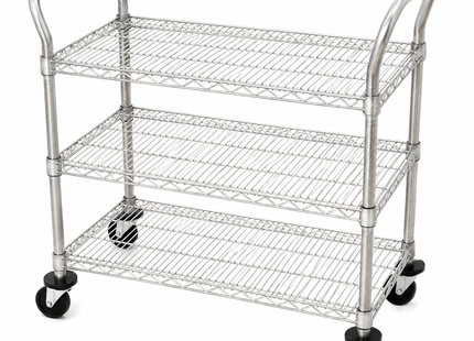 3-Tier Wire Storage Trolley