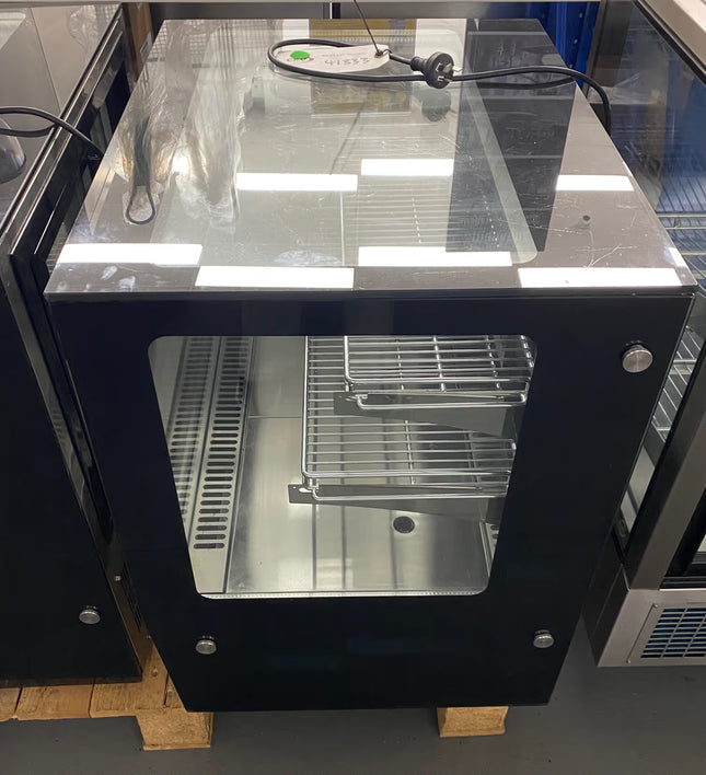 Bonvue GN-660RT counter top square glass cold food display