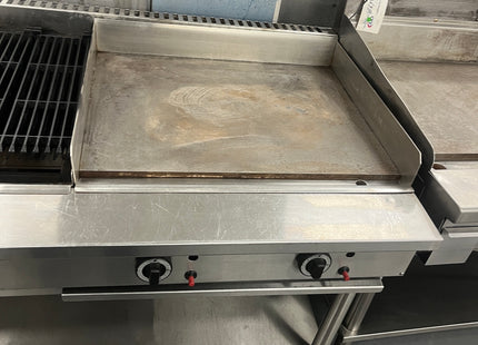 B+S CGR.6.GRP7 COMMERCIAL CHARGRILL + FLAT GRILL