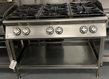 Mareno PC912GT 6-Burner Gas Cooktop