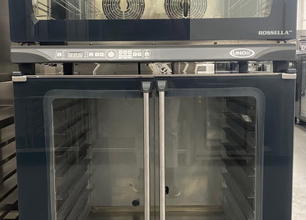 Unox XFT195 & XLT195 convection oven with warmer , top and bottom