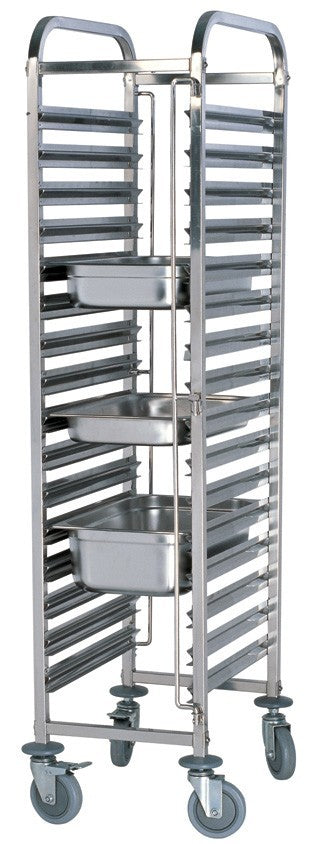 Anvil Stainless Steel 15 Tier Gn Trolley image 0