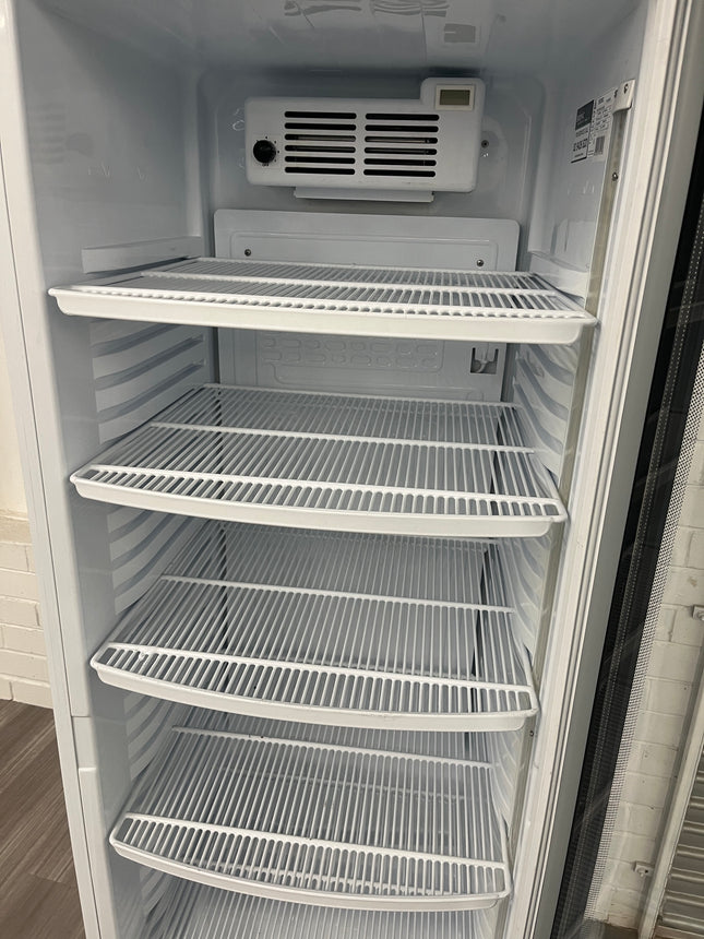 BROMIC GM0374L SILVER UPRIGHT DISPLAY FRIDGE