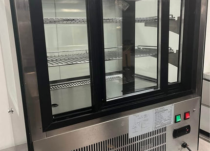 Bonvue counter top square glass cold food display - GN-660RT