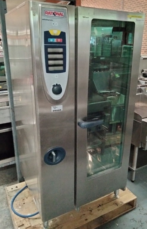 Rational SCC201 20 Tray Electric Combi Oven Used