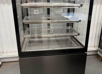 Anvil Ndhv47 Square Glass 4 Tier Hot Display image 0