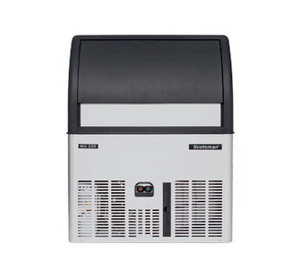 Scotsman Nu 220 As Ox - 100Kg - Xsafe Self Contained Dice Ice Maker image 0