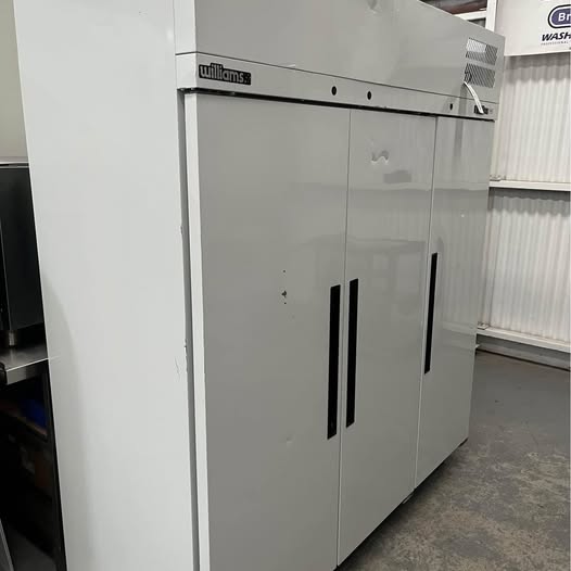 Williams 3 Door Stainless Steel Upright Display Fridge Hps3Sdss image 1