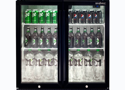 Bromic Back Bar Fridge � 190L � 2 Doors � Hinged Bb0200Gd-Nr-1 image 0
