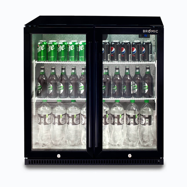 Bromic Back Bar Fridge � 190L � 2 Doors � Hinged Bb0200Gd-Nr-1 image 0
