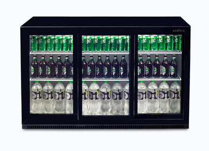 Bromic Back Bar Fridge � 307L � 3 Doors � Sliding Bb0330Gds-Nr-1 image 0