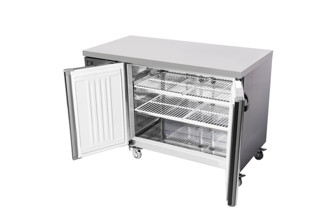 Hoshizaki Ft-126Ma-A-Ml Two Door Underbench Pillarless Freezer - 231 Litres image 1