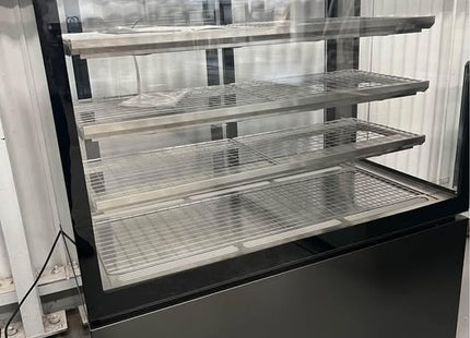 Anvil Ndhv4740 Square Glass 4 Tier Hot Display 1200Mm - 480 Litre image 1