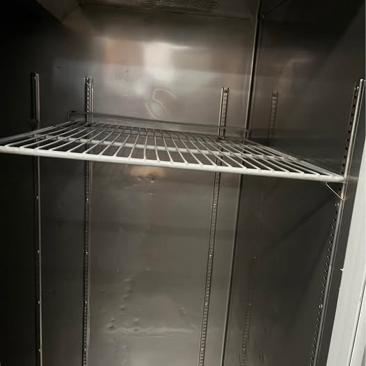 Eurotag 2 Door 1000L Commercial Upright Solid Door Fridge image 1