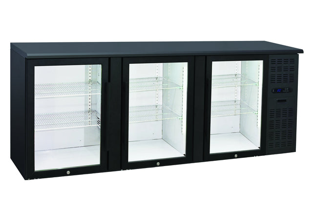 Anvil BBZ0300 3 Door Glass Door Back Bar