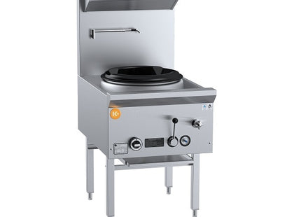 B+S K+ UFWWK-1 Gas Single Hole Waterless Wok Table