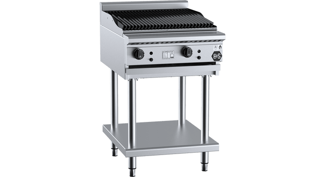 B+S Black Char Broilers - Char Broiler 600mm