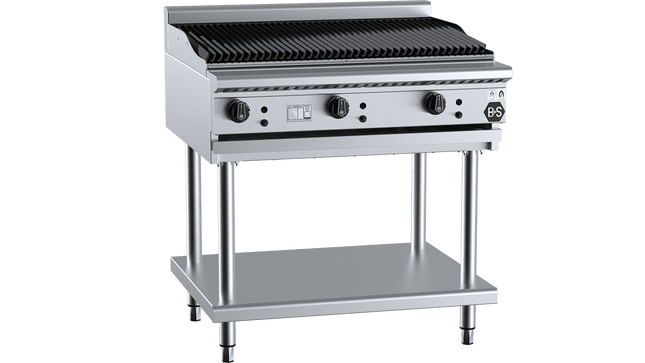 B+S Black Char Broilers - Char Broiler 900mm