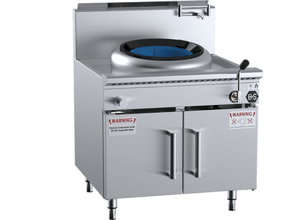 B+S Black Waterless HiPac Wok Tables - Single Hole Hi Pac Wok to suit B+S Black Range Profile