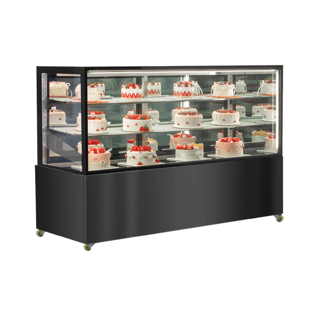 Exquisite CDM218 Three Tiers Cake Display Refrigerators – Mirror Display