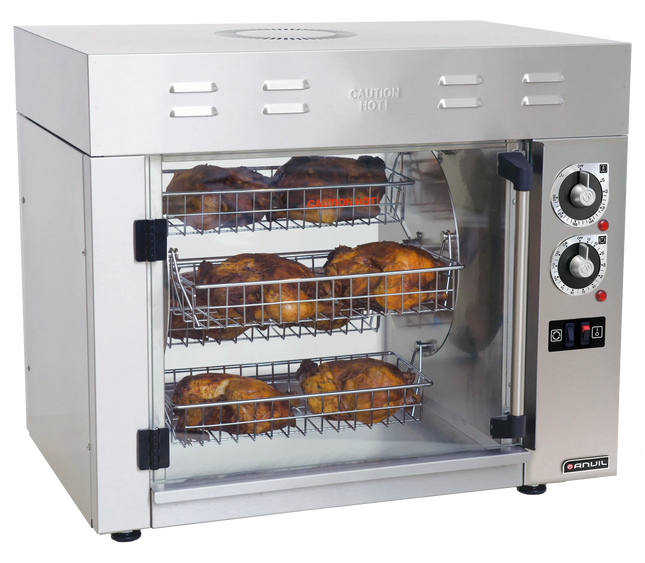Anvil CGA0008 8 Bird Chicken Rotisserie