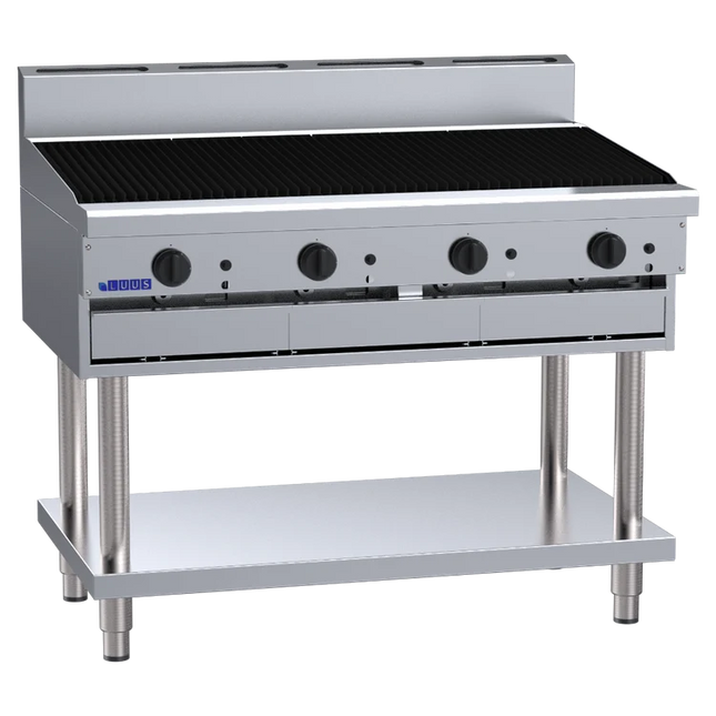 Luus Professional CS-12C 1200mm Commercial Gas Chargrill Cooktop
