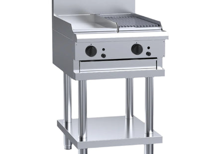 Luus CS-3P3C 300mm Griddle 300mm Chargrill