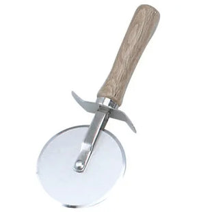Cutter Pizza W/Wood Handle 100MM S/ST