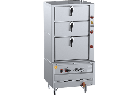 K+ Deck Steamers - Triple Deck Steamer 900mm