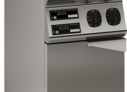 Luus EC7-2B-B 400mm Commercial 2 Zone Induction Benchtop Cooktop