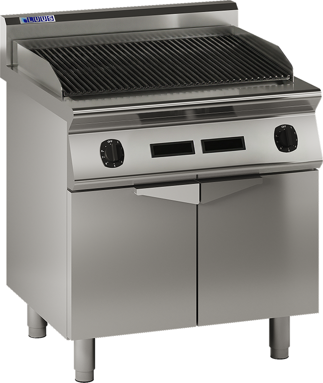 Luus EE7-8C-B 800mm Commercial Electric Chargrill Benchtop Cooktop