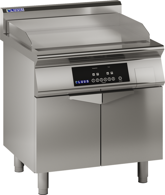 Luus EG7-8P 800mm Commercial Induction Griddle Cooktop