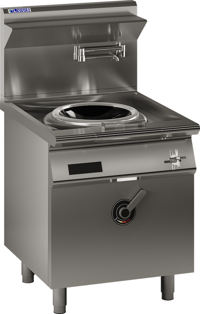 Luus EHW-1C 700mm High-Power 1 Hole Commercial Induction Wok