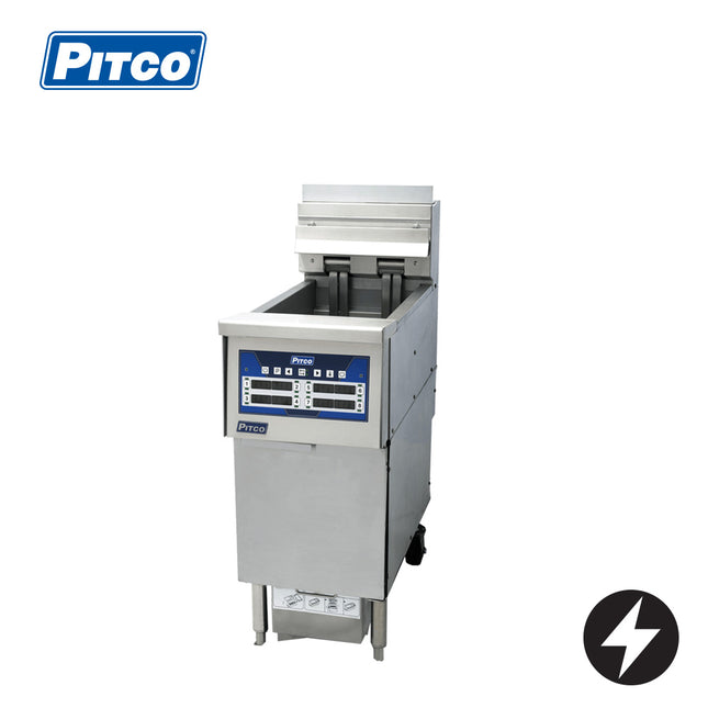 Pitco EP14S/FD Cold Zone Electric Fryer, Split Tank