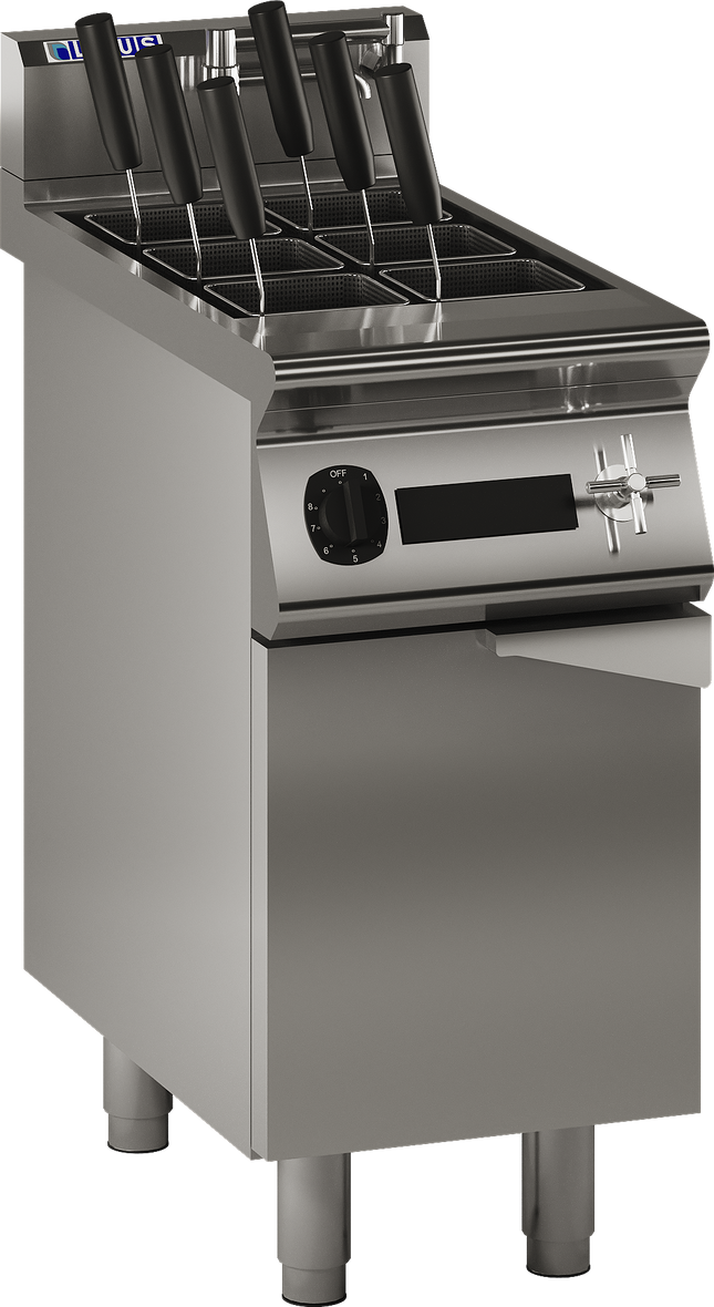 Luus EP7-40 400mm Commercial 6 Basket Induction Pasta Cooker