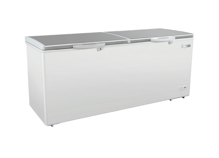 Exquisite ESS660H Stainless Steel Top Storage Chest Freezers 561 Litres with Baskets