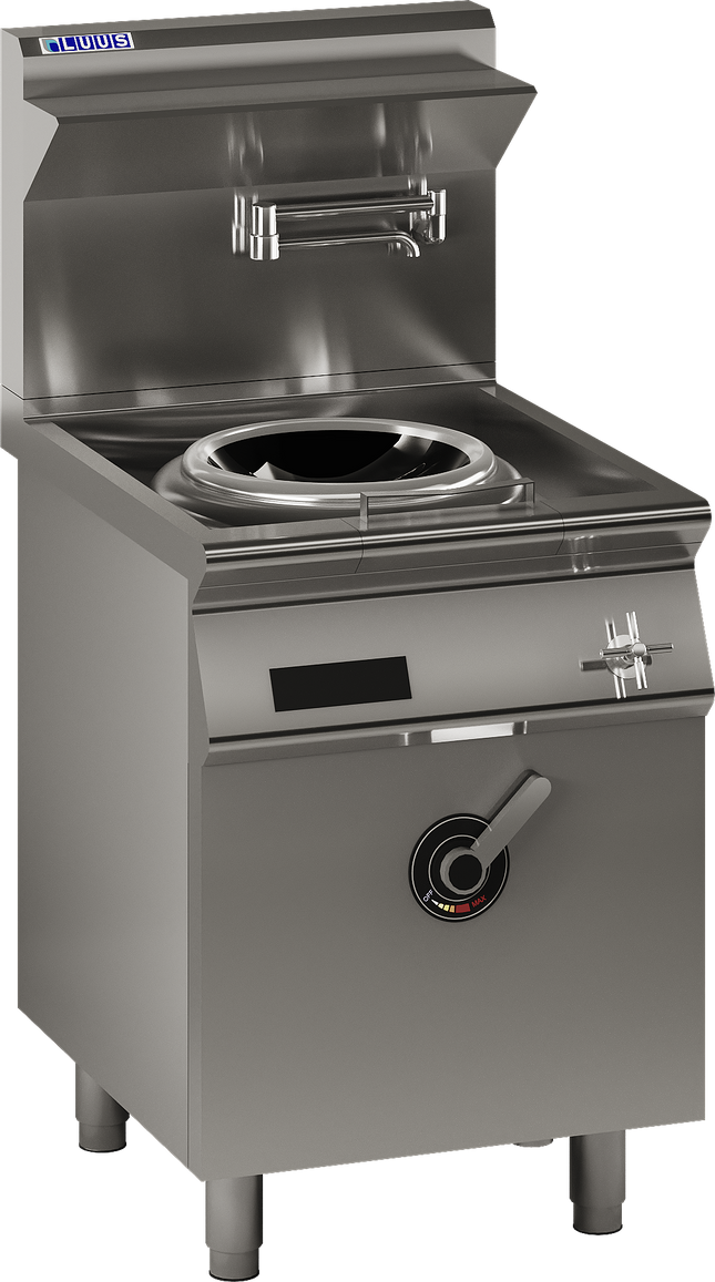 Luus ESW-1C 600mm 1 Hole Commercial Induction Wok Single Ring