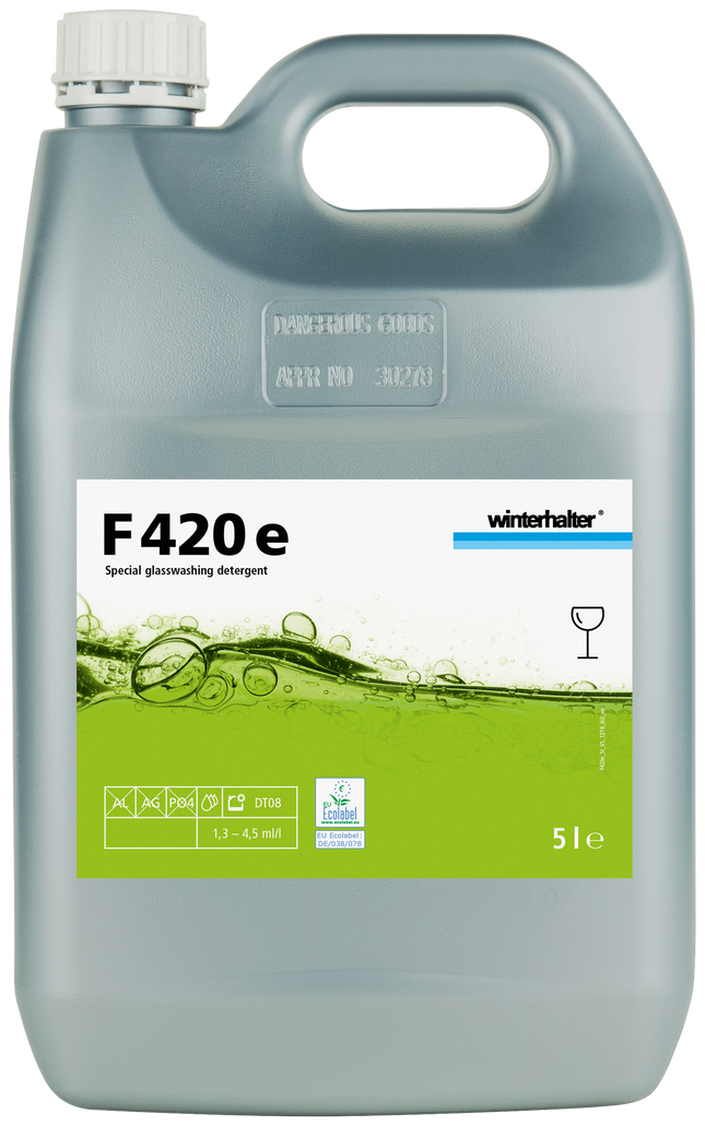 20006739 F420e Liquid Glass Washing Detergent - 15 Litre