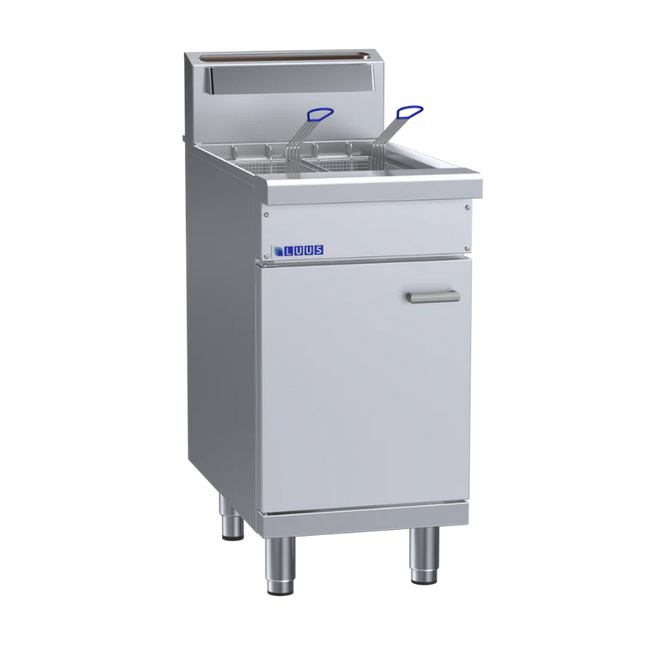 Luus Professional FVG-40 400mm Commercial Slimline Gas V-Pan Fryer