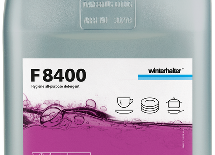 20006745 F8400 General Purpose Liquid Heavy Duty Dishwashing Detergent - 15 Litre