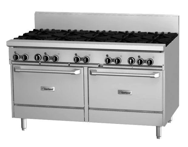 Garland Restaurant Range 1500mm Wide 10 Burner w 2 Ovens Nat Gas