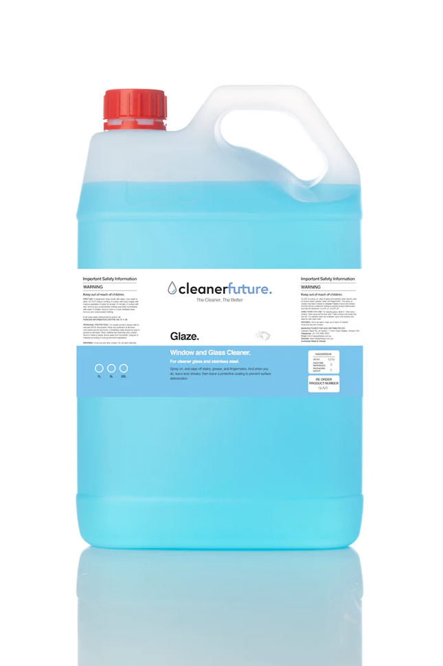Glaze Window and Glass Cleaner 5L - Kitchen Equipment Victoria