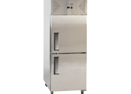 Exquisite GSC652H One Split Solid Door Upright Storage Refrigerators