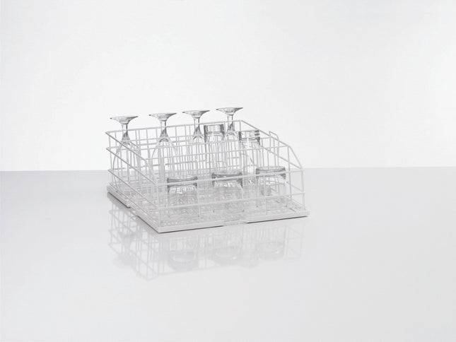 5501178 4 Row Wire Rack - 90mm - 400 x 400 x 155