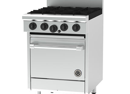 Goldstein PF420-X - 4 Burner with 500mm Gas Static Oven